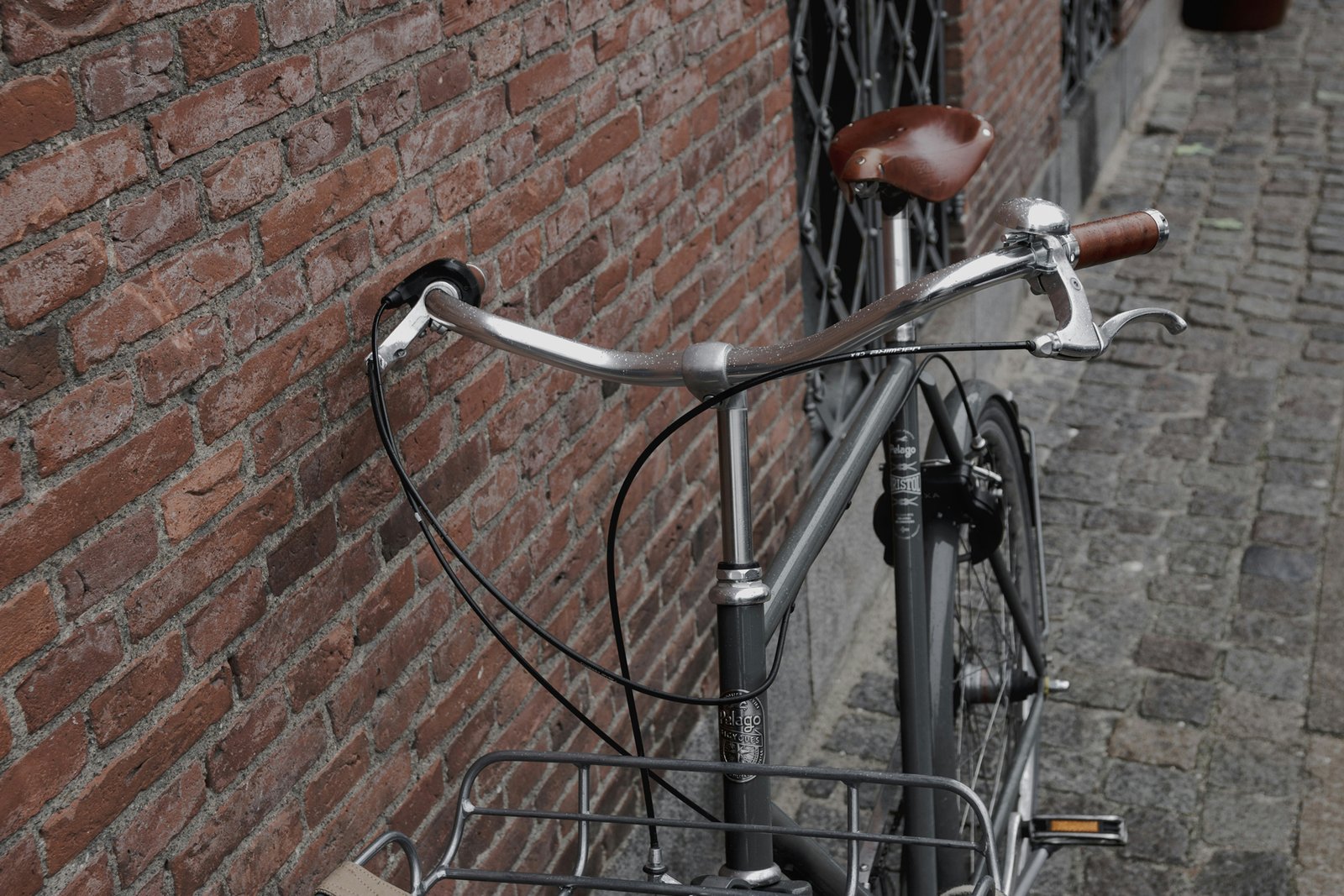 Fahrradbremse an einem Fahrrad